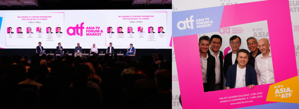 Panel discussion at the Asia TV Forum & Market featuring industry leaders, including SeaOvers, on the future of streaming.